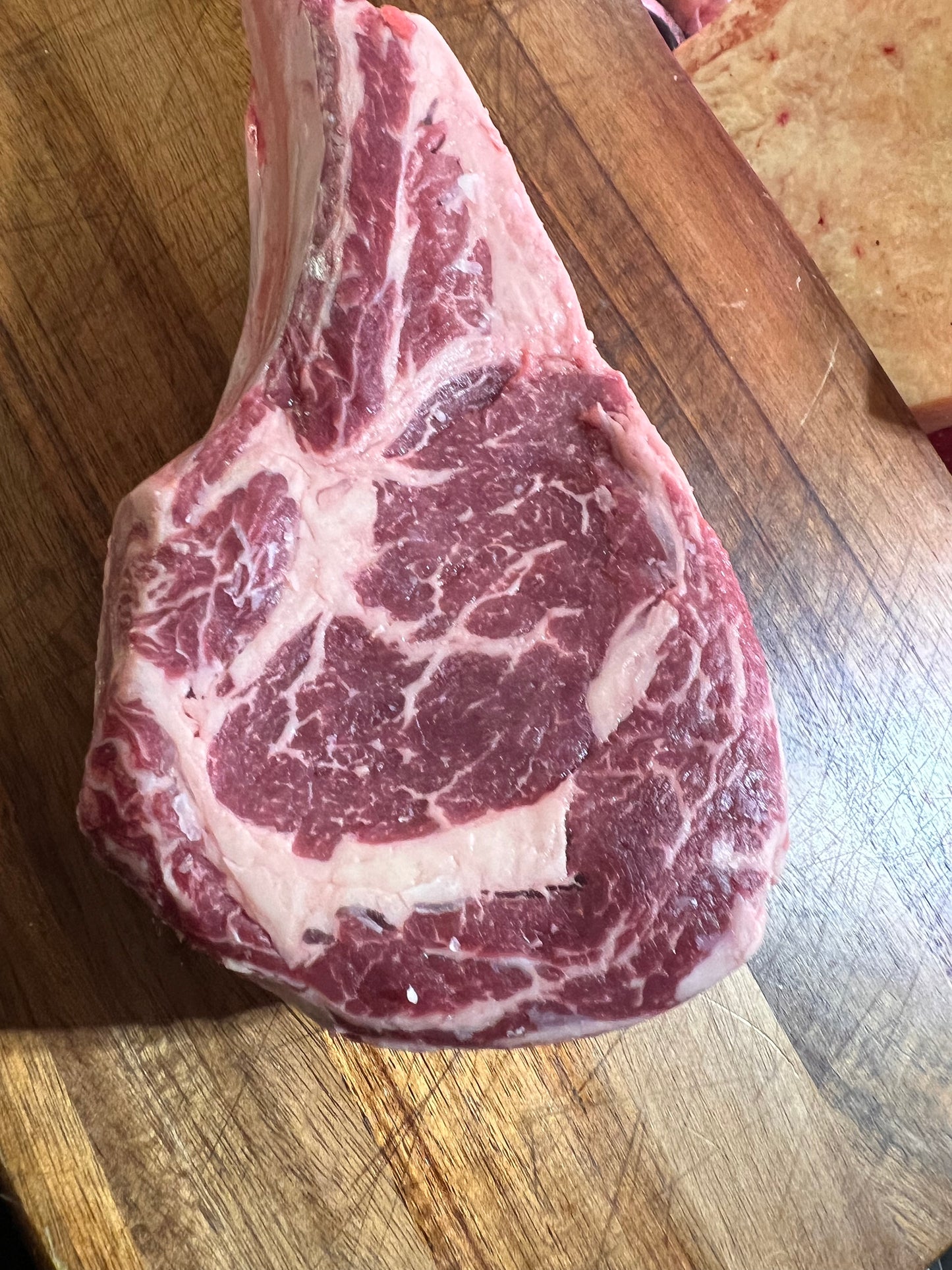 Salt Aged, Tomahawk Steak