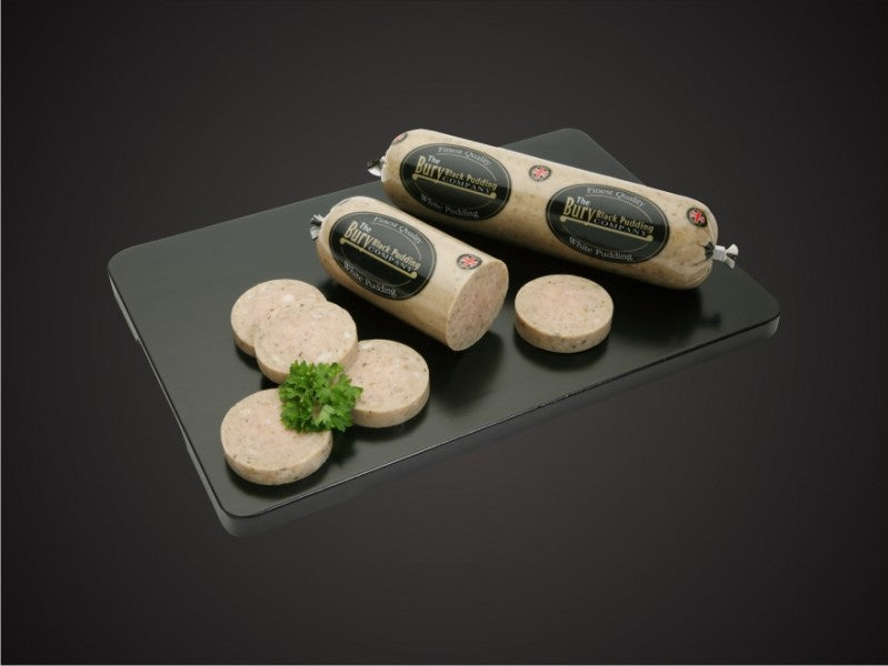 Bury White Pudding Roll - The Cheshire Butcher