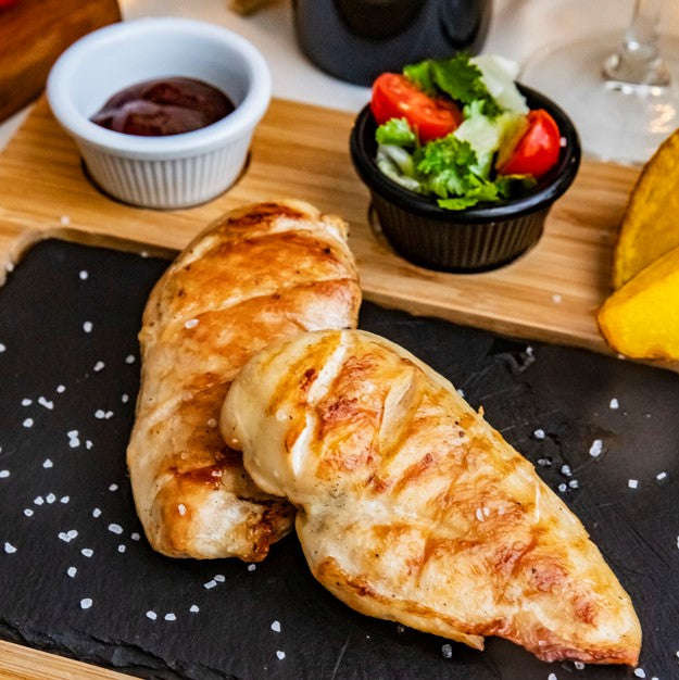 8 Skinless chicken fillets- packed in 2s, ready to freeze