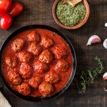 Garden Mint, Lamb Meatballs