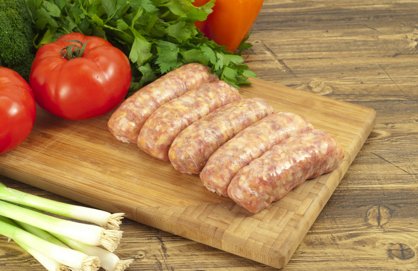 Pork and Cracked Black Pepper Sausage
