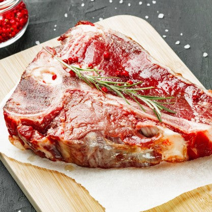 Salt Aged, Porterhouse T Bone Steak