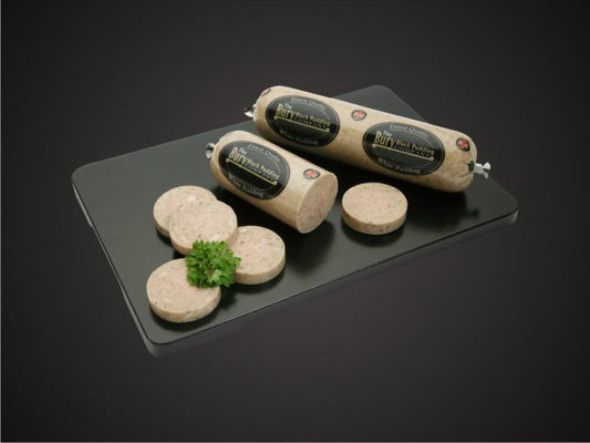 Bury White Pudding Roll - The Cheshire Butcher