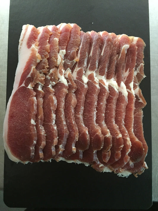 Smoked Back Bacon, Traditional Dry Cured