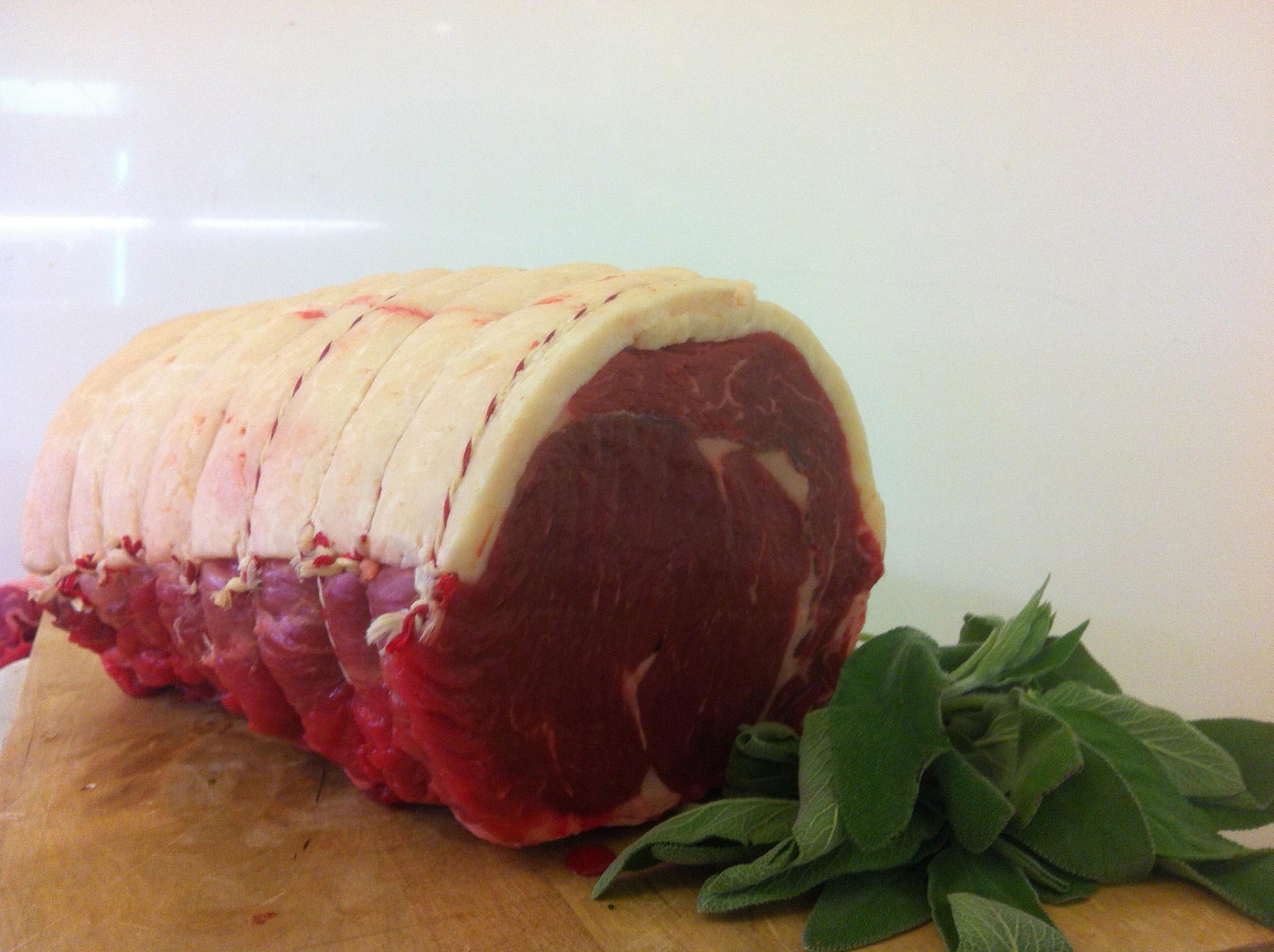 Salt Aged, Rib Eye Roasting Joint - The Cheshire Butcher